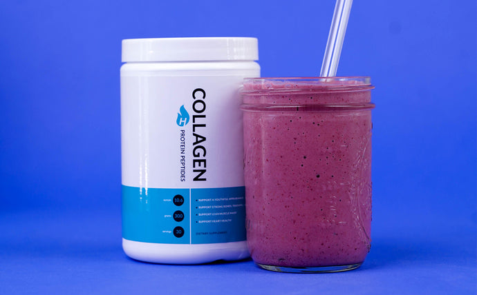 Blueberry Breakfast Collagen Smoothie