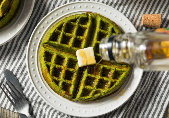 Green Waffles